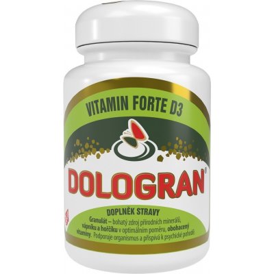 Dologran Vitamin Forte D3 90 g – Zboží Mobilmania