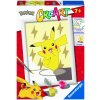 Malování podle čísla Zuty malování podle čísel Ravensburger Kreativní a výtvarné hračky CreArt Pokémon Pikachu