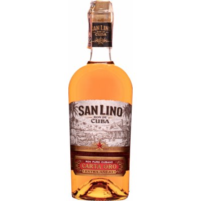 San Lino Carta Oro Extra Anejo 40% 0,7 l (holá láhev)