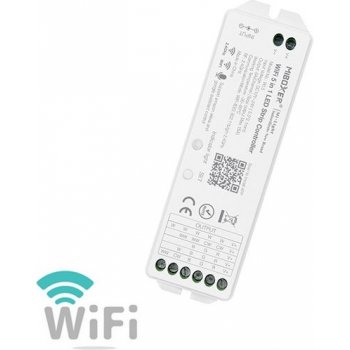 TopLux Mi-Light - SMART WiFi LED přijímač 5v1 RGB+WW+CW+CCT pro LED pásky  na 12 a 24W MiBoxer WL5 od 829 Kč - Heureka.cz