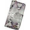 Peněženka Dámská peněženka PATRIZIA SN-116 RFID šedá + růžová