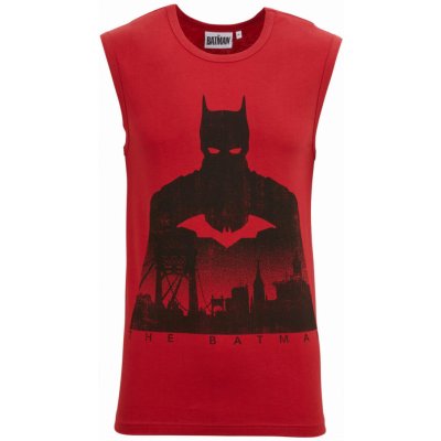 DC Comics Batman pánské tričko červené – Sleviste.cz
