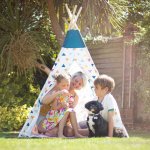 Bigjigs Toys Týpí pestrobarevné – Zboží Dáma
