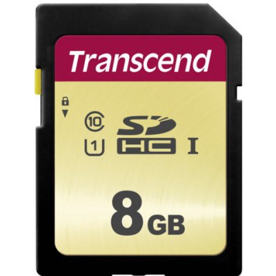 Transcend SDHC 8 GB UHS-I U1 SDC500S – Zboží Živě
