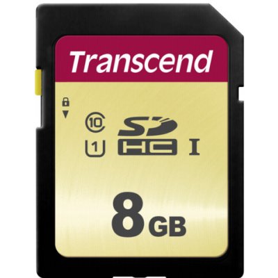 Transcend SDHC 8 GB UHS-I U1 SDC500S – Sleviste.cz