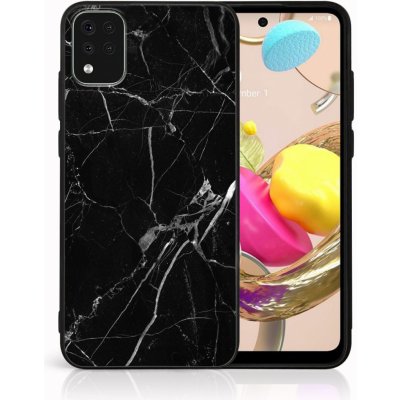 Pouzdro PROTEMIO 59933 MY ART Ochranný kryt pro LG K42 BLACK MARBLE 142