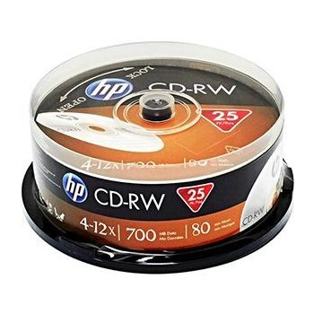 HP CD-RW 700MB 52x, cakebox, 25ks (CWE00019-3)