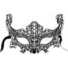 Dětský karnevalový kostým Stoklasa maska škraboška krajková černá