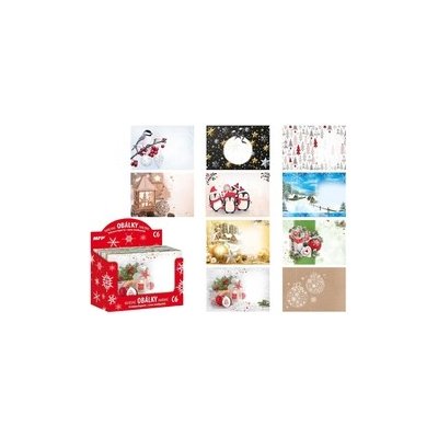 Dopisní obálka MFP C6 vánoční (mix) – Hledejceny.cz