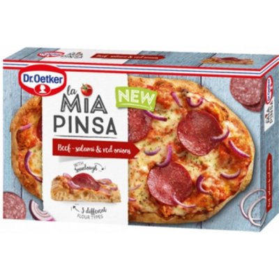 Dr. Oetker La Mia Pinsa Pizza s hovězím salámem 305 g – Zboží Dáma