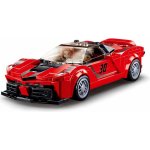 Sluban B0955 Červený italský sporťák – Zboží Dáma