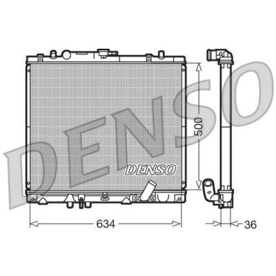 Chladič motoru DENSO (DE DRM45020) – Sleviste.cz
