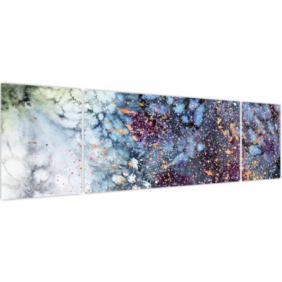 Obraz - Abstrakce, třídílný 170x50 cm – Hledejceny.cz