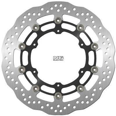 NG přední brzdový kotouč KTM 1090 ADVENTURE 13-17, 1190ADV/1090ADV 13-17, 1290 SUPER ADV 17-21,+ADV 790 18-20, 890 ADV. 21 (320X137X5mm) (6X6,5mm) WAVE plovoucí (nahrazuje NG1456X) | Zboží Auto