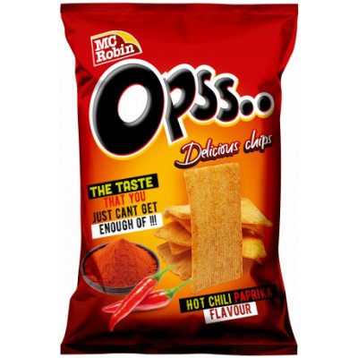 McRobin OPSS CHIPSY S PŘÍCHUTÍ CHILLI 35 g – Zbozi.Blesk.cz