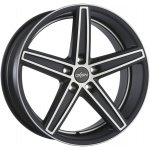 Oxigin 18 7,5x17 5x105 ET40 black polished – Sleviste.cz