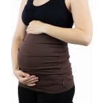 VFstyle těhotenský pás Comfort hnědý – Zboží Dáma