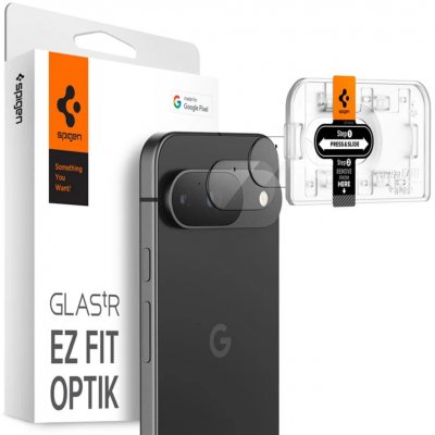 Spigen Glass tR EZ Fit Optik 2 ks, křišťálově průhledný - Google Pixel 9 (AGL08443) – Zboží Živě