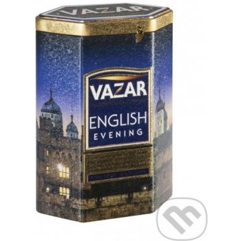 Vazar Black English Evening plech 100 g