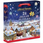 EUROGRAPHICS Puzzle Adventní kalendář: Vánoční vzpomínky 24x50 dílků – Sleviste.cz