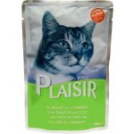 Plaisir Cat losos & treska 100 g – Sleviste.cz