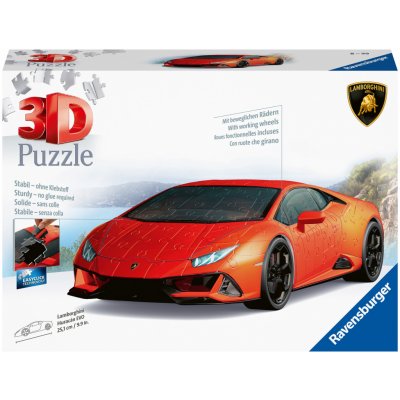 Ravensburger 3D puzzle Lamborghini Huracan 108 ks – Zbozi.Blesk.cz