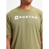 Pánské Tričko Burton tričko Horizontal Mountain Martini Olive