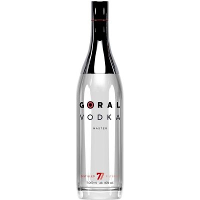 GAS Familia Goral Master Vodka 40% 1 l (holá láhev)