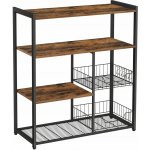 VASAGLE Kuchyňský regál industriální 80 x 95 x 35 cm – Hledejceny.cz