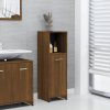 Koupelnový nábytek Nábytek XL Koupelnová skříňka hnědý dub 30 x 30 x 95 cm kompozitní dřevo