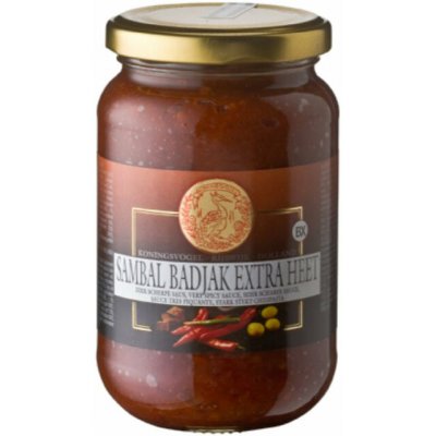 Köningsvogel Sambal Badjak Extra Heet 375 g – Sleviste.cz
