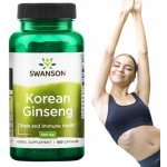 Swanson Korean Ginseng Korejský Ženšen 500 mg 100 kapslí – Hledejceny.cz