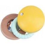 Teddies Chrastítko makronka dřevo/plast v krabičce 12x16x8cm – Zbozi.Blesk.cz