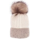 Vlnka vlněná čepice V05 hnědá – Zboží Dáma