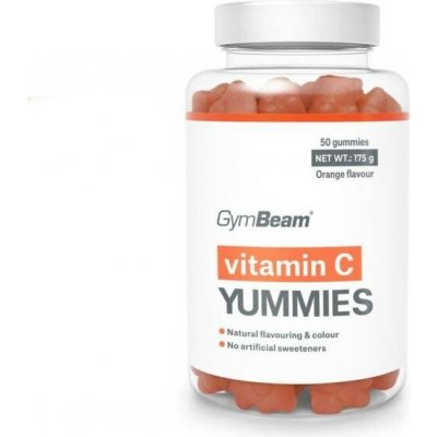 GymBeam Vitamín C Yummies pomeranč 50 kapslí – Hledejceny.cz