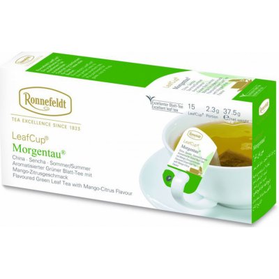 Ronnefeldt LeafCup Morgentau čaj sáčky 15 x 2,5 g