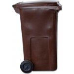 Contenur Popelnice Contenur 240 l hnědá – Zboží Mobilmania