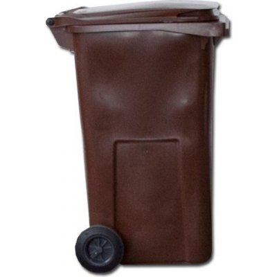 Contenur Popelnice Contenur 240 l hnědá – Zboží Mobilmania