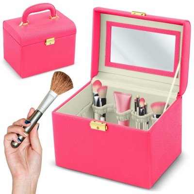 Shumee Kosmetický kufr Massido MS-706 růžový – Zboží Mobilmania