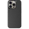 Pouzdro a kryt na mobilní telefon Apple Pouzdro EPICO Mag+ Hybrid Carbon s podporou MagSafe iPhone 15 Pro, černé