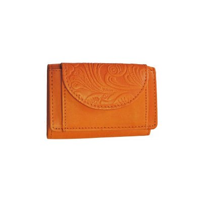 Malá kožená peněženka DD D 919 54 oranžová od 399 Kč - Heureka.cz