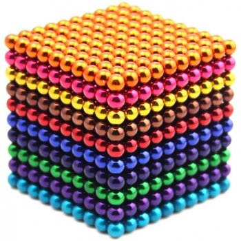 NeoCube 10 barev magnetické kuličky 5mm 1000 ks od 1 399 Kč - Heureka.cz