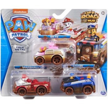 Spin Master Paw Patrol True Metal 3-Pack Toy Vehicle