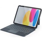 Epico klávesnice s pouzdrem pro Apple iPad 10.9" 2022 QWERTY/šedá 73711101300010 – Sleviste.cz