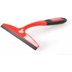 GoEco® | Stěrka na okna, skla & zrcadla 22 cm | protiskluzová rukojeť | červená, červená – Sleviste.cz