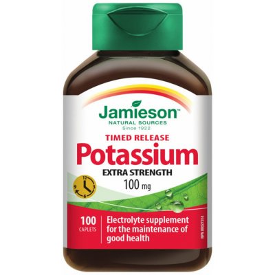 Jamieson Draslík 100 mg s postupným uvol.100 tablet – Hledejceny.cz