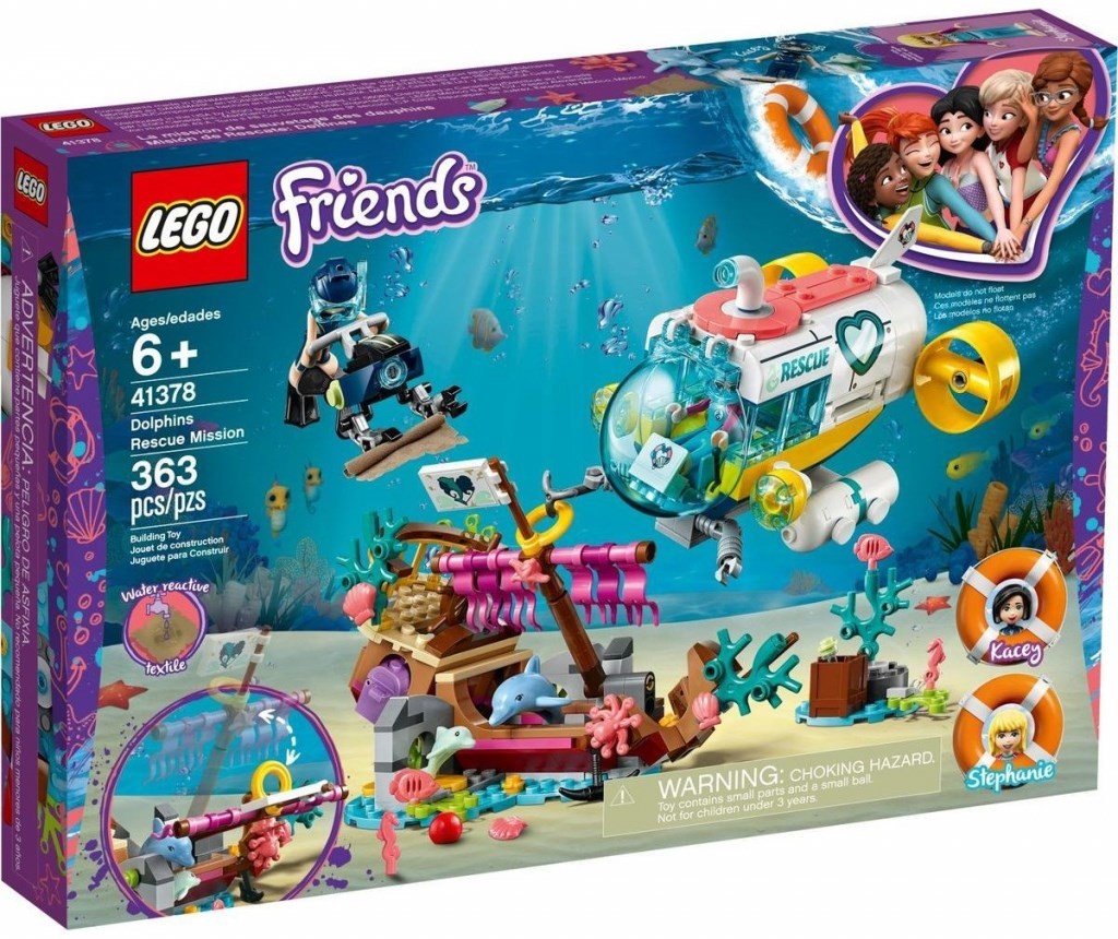 LEGO® Friends 41378 Mise na záchranu delfínů
