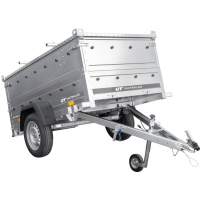 UNITRAILER GARDEN 200 KIPP s bočnicemi BIS a hliníkovou plachtou – Sleviste.cz
