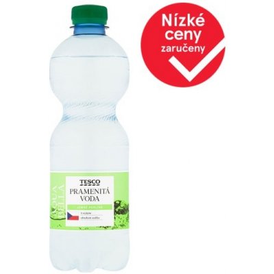 Tesco Aqua Bella pramenitá voda jemně perlivá 0,5 l – Hledejceny.cz