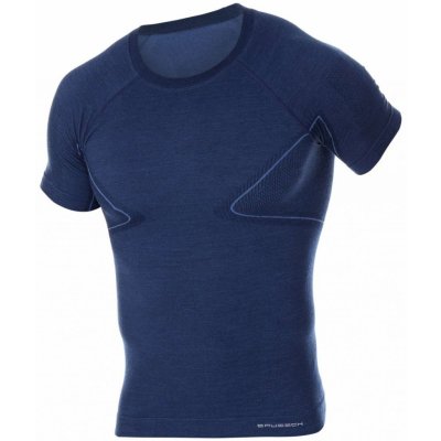 Brubeck Active Wool s krátkým rukávem navy Blue